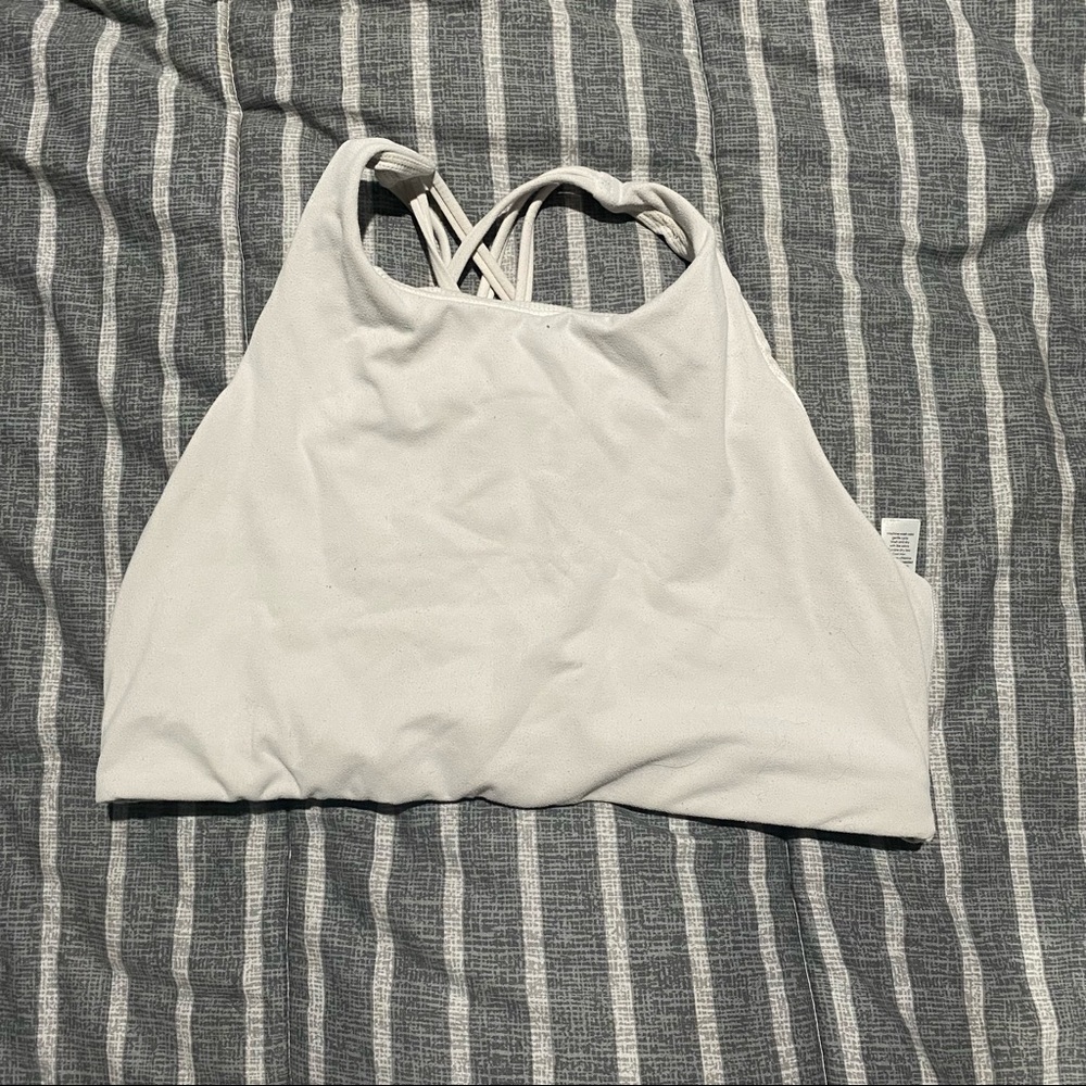 Athleta White Sports Bra